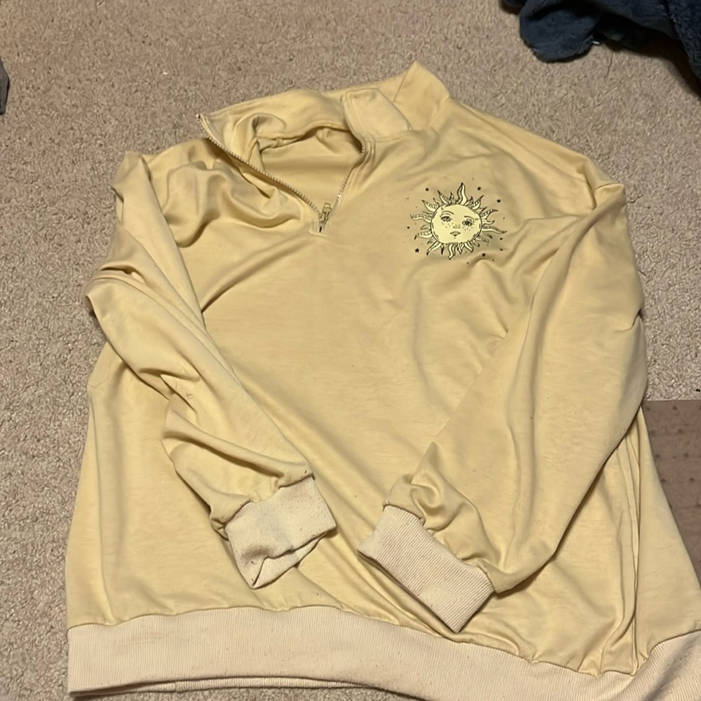 Yellow Celestial Crewneck